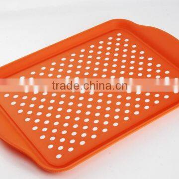 high quality rectangle anti skid kitchen accessories plastic cutlery tray