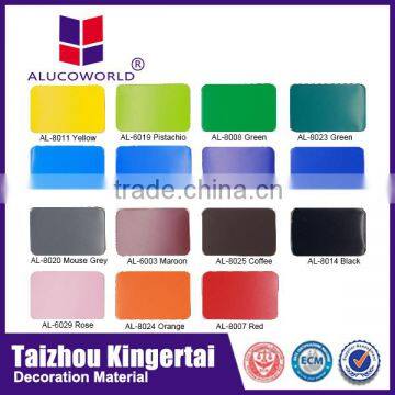 Alucoworld OEM servince aluminum composite panel made in China