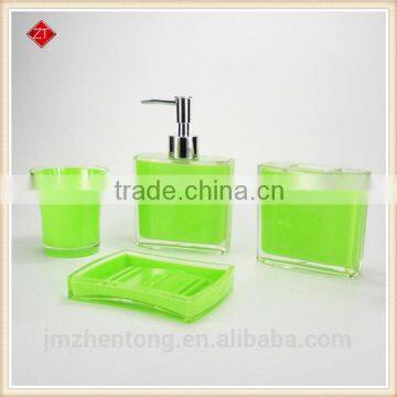 Hotsale bathroom set &plastic bathroom accessory