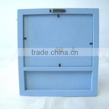 Safe Ink Keepsake Baby Girl Wood Mirror Photo Frame for Birthday Souvenirs photo-4