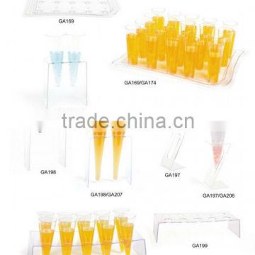 disposable plastic luxury bar set