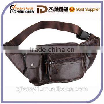 High Quality Handmade Leather Travel Waist Bag