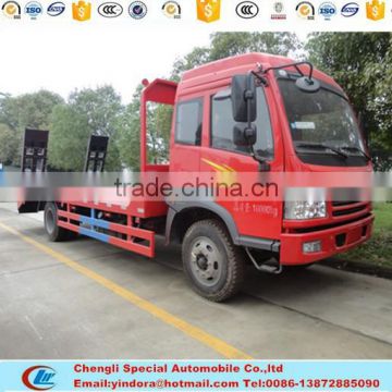 Hot sale FAW 14 ton Excavator transport truck