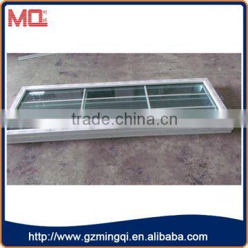 Professional manufacturer UPVC profile swing door with grill inside