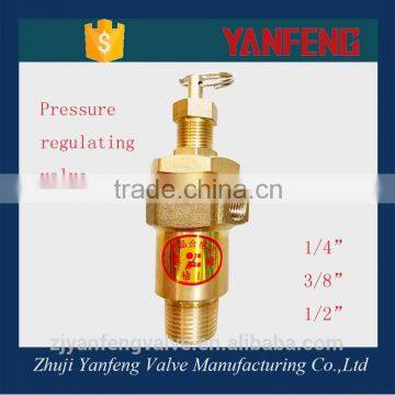 air compressor brass pressure regulating valve China supplier manufacture