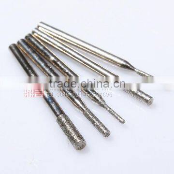 Diamond Sharpener Burr Glass Drill Bits for Engraving Rotary Tool Set photo-5