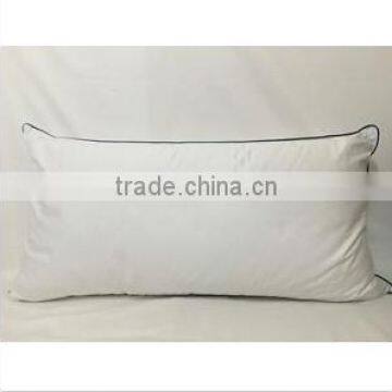 Soft white down pillow