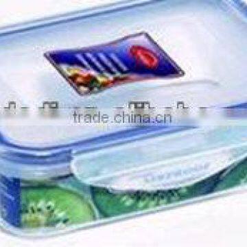 plastic kitchen plastic oblong food storage container 300ml