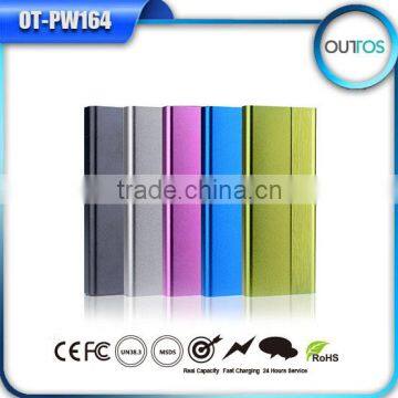 Promational gift ultra slim aluminum power bank 3000mah