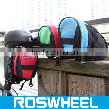 Wholesale hot sale color waterproof mountain road bicycle tail bag bike bicycle saddle bag 13656 leather bicycle bag