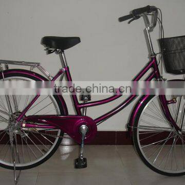 26 inch wheel single speed lady city/princess bike/bicycle wholesale