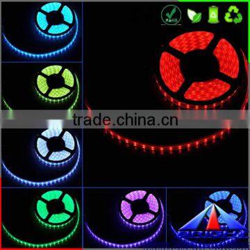 RGB led flexible strip light SMD5050 led rope light 60leds per meter