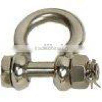 European or JIS type Stainless Steel Bow Shackle