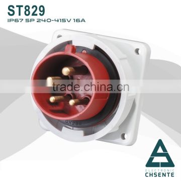 Newest European Three-phase 16a 5P Electric Switch and Socket