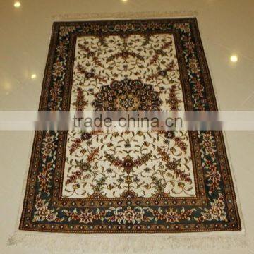 kilim handmade silk carpet hand knotted silk prayer rug carpet