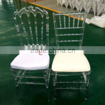 2016 Plastic Resin PC Clear Crystal Transprent Chiavari Chair