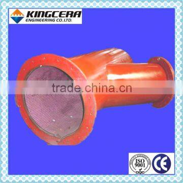 Abrasion resistance elbows,wear resistant ceramic pipe