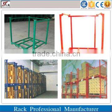 Steel plate stacking racking
