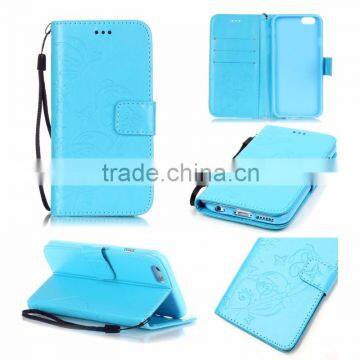 PU Wallet Leather Case With Strap, Leather Stand Case With Inside TPU Cover Sample Free Mobile Phone Case for Iphone 6 photo-6