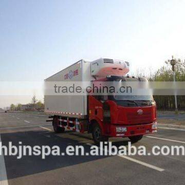 FAW 8 ton refrigerated truck for sale