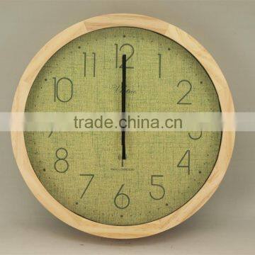 New Arrival Wooden Wall Clock 25414