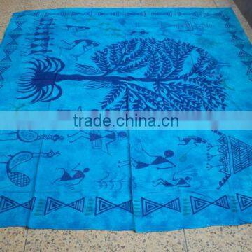 wholesale indian printed bedsheets tribal tree