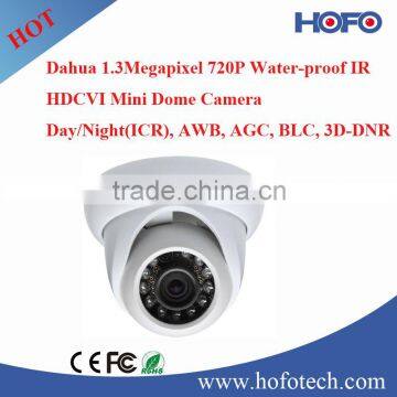 OEM 1.3Megapixel 720P hd cvi Water-proof IR HDCVI out door Mini Dome Camera