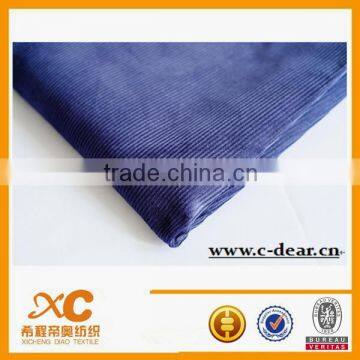 china cotton and spandex corduroy for making shoes