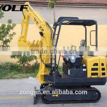 mini walking excavator, WOLF WE22 2.2ton