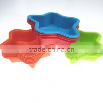 Silicone Muffin Baking Cups Silicone Cupcake Liners Cupcake Mold Cupcake Square Paper Baking Cups