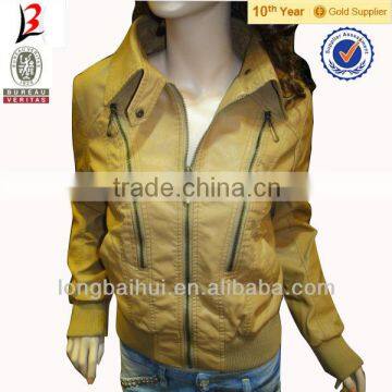 Women Belt Jakcet Leather Jacket 17