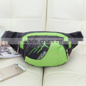 Waterproof nylon sports waist bag running waist pack