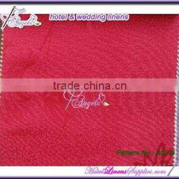 Wholesale Polyester Jacquard Table Cloths for Table Decorations in Banquets, Events-round 90" photo-2