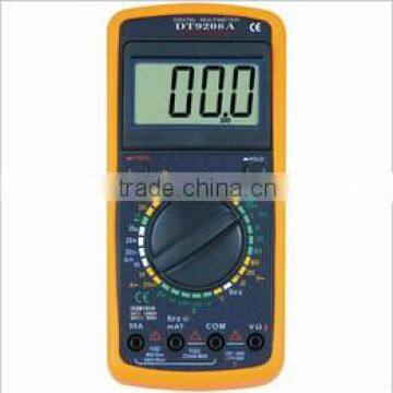 Standard Quality multimeter Popular large screen multimeter DT9208A (CE) multimeter