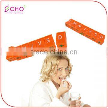 Separable 7 Day Weekly Pill Box