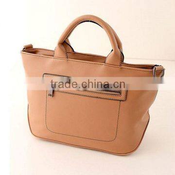 Stock Promotion Cheap PU Leather Ladies Wholesale Handbags