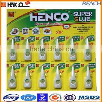 Super Bonding Adhesive Glue in Plastic Bottle Liquid Glue New Vision Design