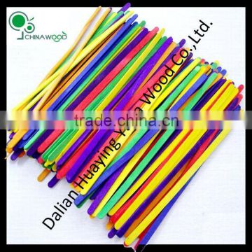 Assorted Colors Craft Wood Sticks