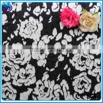 High Quality Solid Knit cotton Polyester Spandex Stretch Fabric Wholesale for Garment