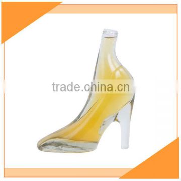 250ml Clear Shoe Shaped Glass Bottle