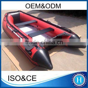 PVC hull material and CE certificate inflatable boat for sale