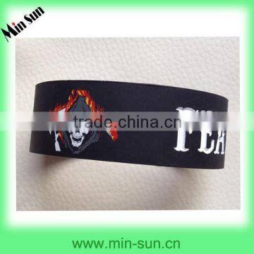 Color Printing Silicon Hand Band Silicone Rubber Band