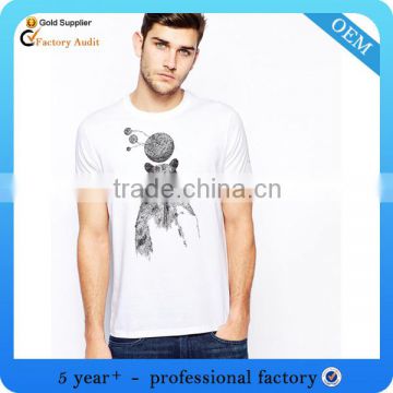 100% cotton tshirt printing