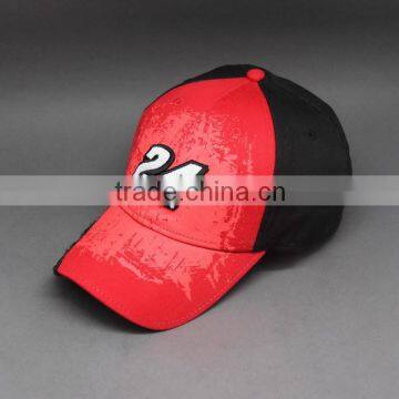 RACING BASEBALL CAP WITH EMBROIDERY