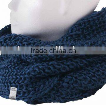 2014 Fashion Knitted Neckwarmer Circle Loop Scraf