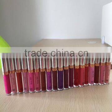 High Quality Waterproof Lipgloss Full-coverage Matte Lip Stick Long-lasting Lip Gloss Factory OEM/ODM Acceptable Wholesale