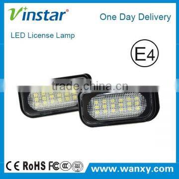 Vinstar Auto License Plate Lamp for Mercedes Ben.z W203 4D Sedan