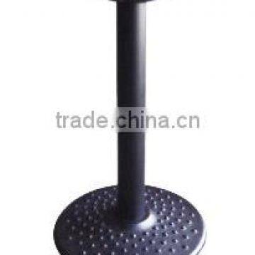 HS-A047 unique round Black cast iron metal Table Base outdoor Furniture Leg used in outdoor,coffee house or dinning room