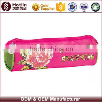 420D Nylon Fabric Girly Pencil Case