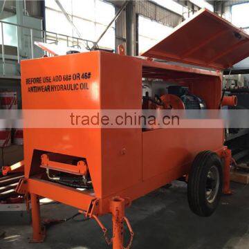 hydraulic foam concrete pumping machine